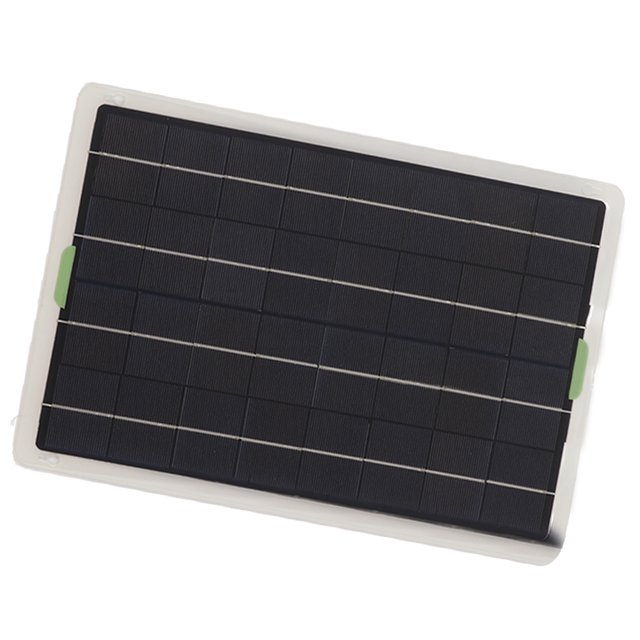 Mantenedor de Baterías Solares, Instalacia Panel simple Solar Seguro Portátil Dual USB Puerto 20W Para Automóvil para RV