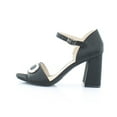 thumbnail image 2 of LifeStride Bombshell Women's Heels Black Satin Size 8.5 M, 2 of 8