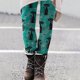 thumbnail image 2 of Pantalones largos de cintura alta con estampado de Hollween informales a la moda para mujer Fridja alkflakhf35362, 2 of 5