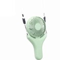 thumbnail image 1 of Portable Handheld Fan USB Charging Compact Mini Fan with 3 Speed Settings 500 mAh Battery 35 dB Noise Level 15 cm Size, 1 of 5