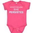 thumbnail image 3 of Inktastic Nevertheless, She Persisted Boys or Girls Baby Bodysuit, 3 of 5