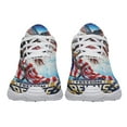 thumbnail image 5 of Patriotic Shoes American Flag Eagle Print Sneakers Lightweight Comfortable Running Shoes for Men Women White Size 8.5, 5 of 7