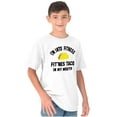 thumbnail image 5 of Im into Fitness Taco In My Mouth Gym Crewneck T Shirts Boy Girl Teen Brisco Brands S, 5 of 6