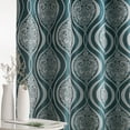 thumbnail image 5 of THD Sophia 100% Complete Blackout Privacy Energy Efficient Grommet Window Treatment Curtains - Pair, 5 of 5