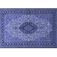 thumbnail image 1 of Ahgly Company Indoor Rectangle Medallion Blue Traditional Area Rugs, 7' x 9', 1 of 4