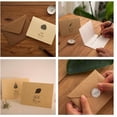 thumbnail image 4 of HUGFEGWE Thank You Cards Set Greeting Card Brown Kraft Envelopes with Thank You Notes Blank Inside, Thank You Card for Wedding Business Graduation Thanksgiving (12PCS) CJB91-92775, 4 of 5