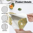 thumbnail image 6 of ZUXONGSY Sunflower Cat Tissue Box Covers PU Leather Ttissue Box Cover Rectangle with Buckle Facial Paper Organizer Dispenser Dustproof Tissues Cube Box Cover Attractive Decor, 6 of 7