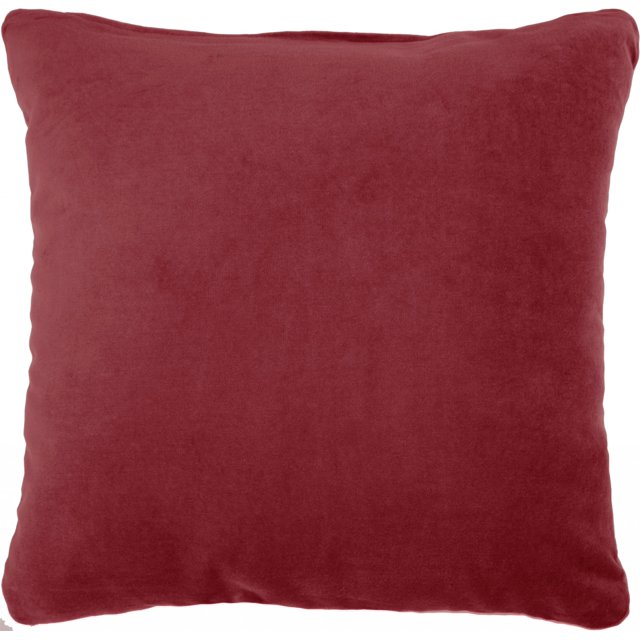 homeroots Décoration Intérieure 386356 Coussin Moderne en Velours Rouge