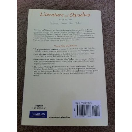 Pre-Owned Literature and Ourselves: A Thematic Introduction for Readers and Writers (Paperback) 0205184669 9780205184668