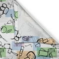 thumbnail image 3 of Ambesonne Abstract Kitchen Curtains, Kitchen Stuff Cuisine, 55"x39", Multicolor, 3 of 3