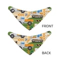 thumbnail image 6 of Kll Construction Machinery1 Dog Bandanas,Triangle Reversible Pet Scarf For Small Medium Large And Extra Large Dogs-Medium, 6 of 8