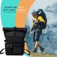 thumbnail image 4 of Xeede Black Backpack, Cute Backpack, Aesthetic Backpack, Laptop Bookbag, Fashion Casual Travel Daypack, Large Capacity Bookbags, Water Resistant Backpacks, Sturdy Backpack, 4 of 6