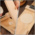 thumbnail image 4 of 1 prensador de masa creativo de madera para hacer dumplings (color tronco), 4 of 7