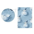 thumbnail image 2 of Christmas Winter Snowman Garden Flag House Banner 12" x 18" Double Sided Outdoor Yard Decoration, 2 of 6