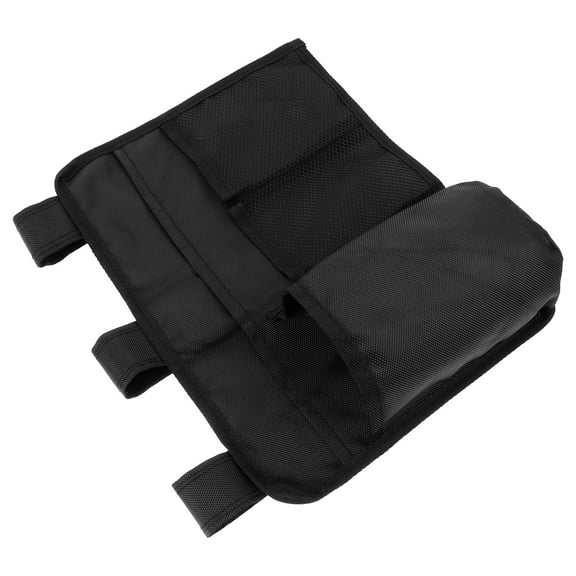 SASABAXI 1Pcs Beach Chair Pouch Black Sleek and Minimalist Appearance Storage for Beach and Camping