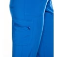 thumbnail image 5 of Urbane Women's Performance Modern Tailored Fit Fade Resistant 7 Pockets Pull On Cargo Scrub, Style 9320, 5 of 9