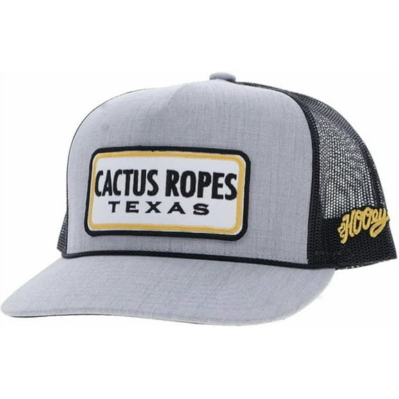 Hooey Mens Cactus Ropes Logo Adjustable Snapback Trucker Cap Hat