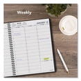 thumbnail image 2 of Weekly Appointment Book, 11 x 8.25, Black Cover, 13-Month: Jan 2026 to Jan 2027 | Bundle of 2, 2 of 4
