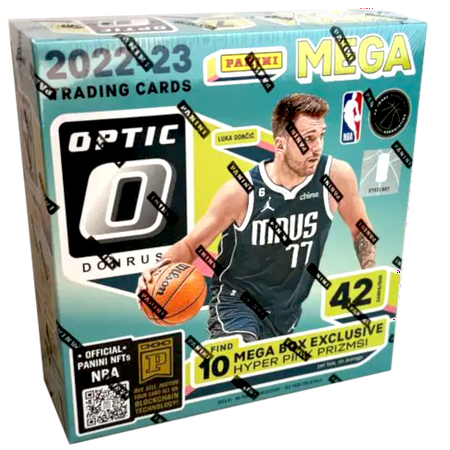 2022-23 Panini Donruss Optic NBA Basketball Trading Cards Mega Box