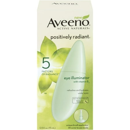 Johnson & Johnson Aveeno Active Naturals Positively Radiant Eye Illuminator, 0.5 oz