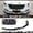 Glossy Black, variant on Front Bumper Lip Spoiler Splitter Cover Trim For Cadillac ATS 2015-2018 Gloss Black