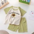 thumbnail image 2 of NOLDARES Little Boy Dinosaur Print Short Sleeve T-Shirt Shorts Summer Play Clothes Set Blazer,5-6 Y, 2 of 4