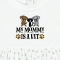 thumbnail image 4 of Inktastic Veterinarian Mommy is a Vet Girls Baby Dress, 4 of 5