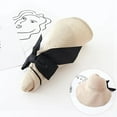 thumbnail image 4 of RUIG Woman Hats Elegant for Summer Foldable Wide Brim Straw Hats Sun Visors For Women Bow Beach Hat Summer, 4 of 4