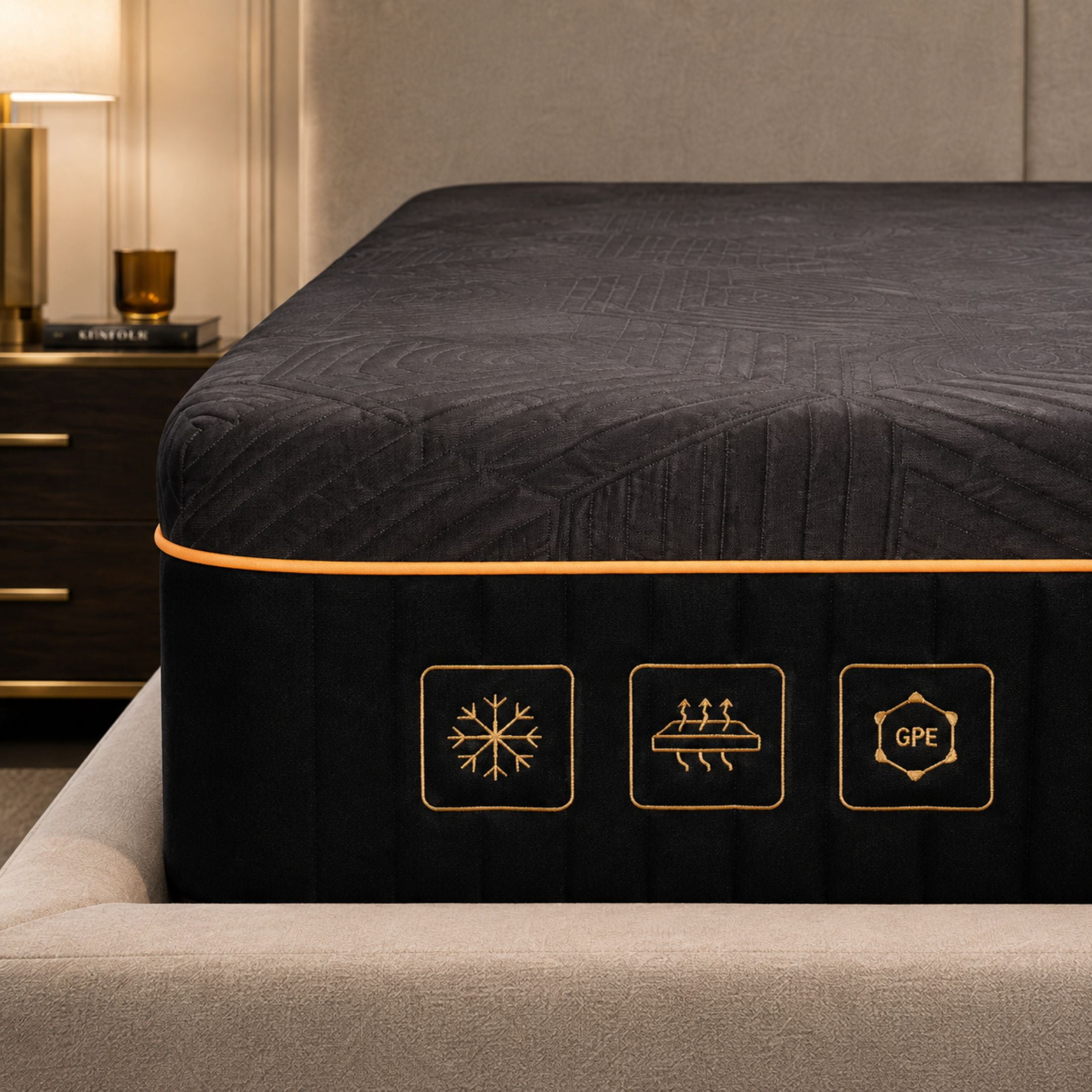 Hotel Du Sömn Premium Luxury 12" Cooling Hybrid Mattress, Full