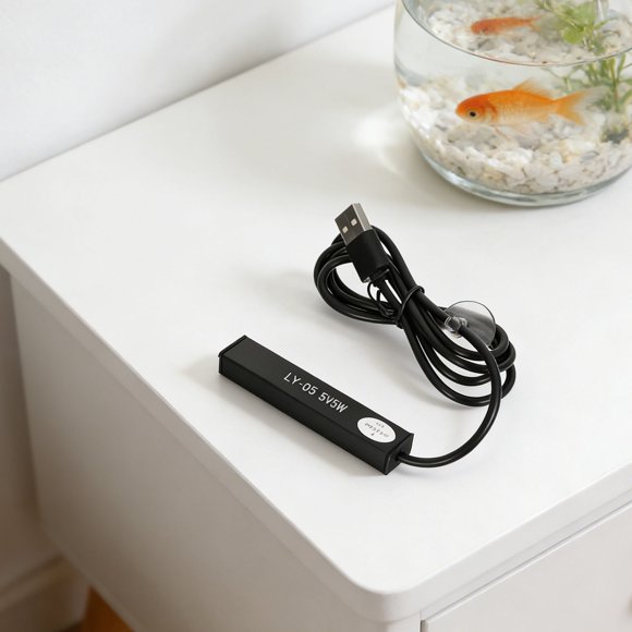 MERRYHAPY 2Ud Calentadora USB Para Acuario 5W Compacto Para Pequeños