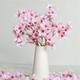 thumbnail image 7 of 6 Pcs Artificial Cherry Blossom Branches,Bexikou 16 inch Silk Faux Flowers,Fake Cherry Blossom Flowers Arrangement for DIY Home Wedding Tree Party Decor Pink, 7 of 7
