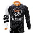 thumbnail image 3 of Camiseta de carreras de secado rápido y manga larga para hombre, para ciclismo de montaña, de carretera, MTB, verano 2024, 3 of 5