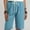 Blue, variant on BKQCNKM Cargo Pants Women Cargo Sweatpants For Women Fashion Casual Waist Pockets Solid Elastic Pants Women Shorts Loose Summer Pants Cargo Pants Black L