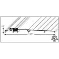 thumbnail image 2 of High Quality Aluminum Thermal Break Threshold Keeps The Hot/Cold Air Out - Energy Efficiency Aluminum Sill - Energy Saver Door Threshold, 2 of 7