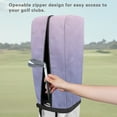thumbnail image 5 of Yuyamidu Purple Golf Bag Cover Portable Golf Bag Dust Cover Universal Golf Caddy Bags Covers Golf Gifts for Women Golf Club Bag Accessories, 5 of 8
