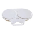 thumbnail image 3 of 4xcocedor De Huevos De Doble Taza, Cazadores Furtivos De Huevos Para Microondas Para Suministros De Cocina De Restaurante, 3 of 8