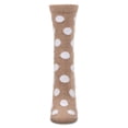 thumbnail image 6 of MeMoi Women's Connect The Dots Dimensional Crew Socks - Womens - Female, 9-11, Hemp Heather, 6 of 8