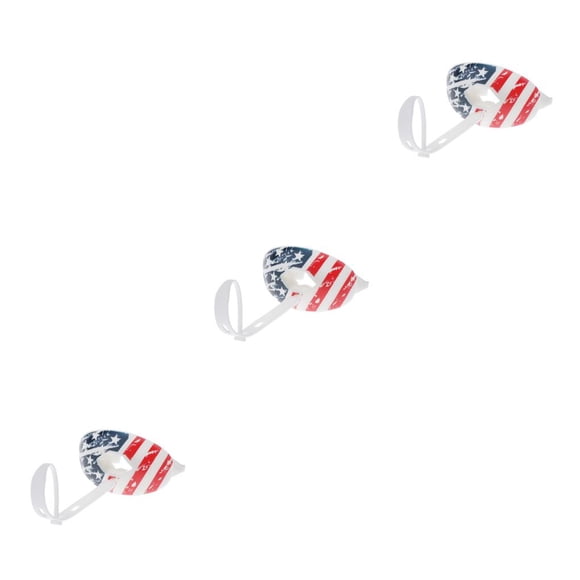 Wosthever Protector bucal deportivo Boca para adultos LIP Protector de Escudo EE. UU. Bandera Type1 NO1