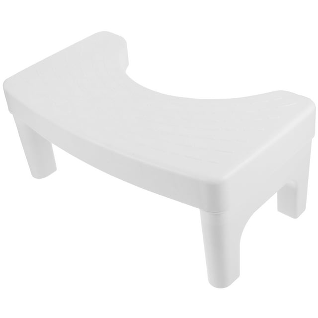 Comfortable Squatting Foot Stool Home Footstool Non-slip Poop Stool for Bathroom