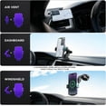 thumbnail image 6 of Wireless Car Charger,【7 Colored LED Backlit】NEI 15W Auto Clamping Phone Mount Holder fit for iPhone 15 14 13 12 Mini Pro Max 11 XR XS X, Samsung Galaxy S23 Ultra S22 S21+ S10+ Note 20, etc - Green, 6 of 18