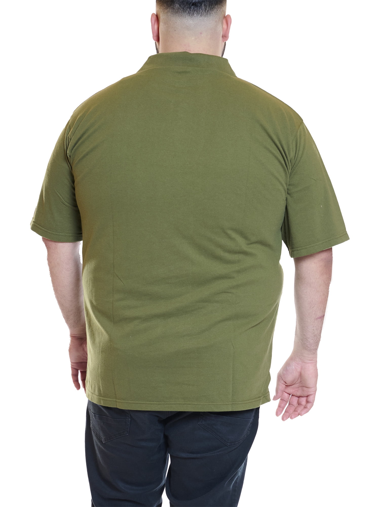 Wrangler Men's Big and Tall Short Sleeve Polo Shirt ,Big sizes up to 6XL and Tall sizes up to 4XT