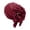 Wine Red, variant on ZDNIXIAN Soft Stretch Turban Head Wrap with Side Ruffled Flower and Ribbon Decor Color Full Hair Cover Lightweight Fashion Headscarf for Daily Casual Occasions