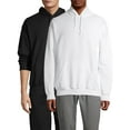 thumbnail image 1 of Gildan Men's Heavy Blend Fleece Hooded Sweatshirt, 2-Pack, 1 of 2