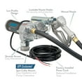thumbnail image 4 of GPI-M-150S Fuel Transfer Pump, Manual Shut-Off Unleaded Nozzle, 15 GPM fuel pump, 12' Hose, Power Cord, Spin Collar, Adjustable Suction Pipe (110000-99), 4 of 4