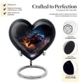 thumbnail image 3 of Cosmic Dragon's Roar Large Urn For Human Ashes - Human Ashes Urn - Urns For Human Ashes Adult Female Mom - Urn Human Ashes - Urns For Human Ashes Adult Male - Cremation Urn For Ashes (Size - 8 Inch), 3 of 5
