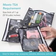 thumbnail image 3 of Bolsa de viaje Bumkins Disney Toiletry aprobada por la TSA, juego de 3, 3 of 6