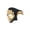 A001- Black, variant on Gold Masquerade Mask for Men, Vintage Half Face Masquerade Mask for Masquerade Party, Elegant Mens Mardi Gras Mask, Single Gold