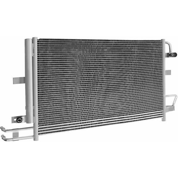 A/C Condenser 1 - Compatible with 2011 - 2018 Ford Explorer 3.5L V6 - Autopart Premium