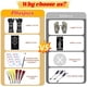 thumbnail image 3 of Kit de plantillas temporales para tatuajes PlusJoys con 10 hojas y 6 conos, 3 of 8