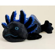 Warmies 9107875 14 x 8 in Axolotl Stuffed Animals, Black